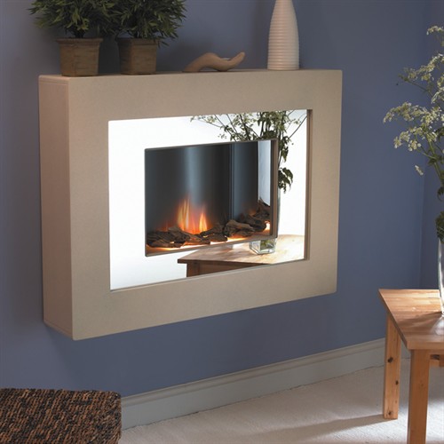 Electric fireplace usa made wall mount