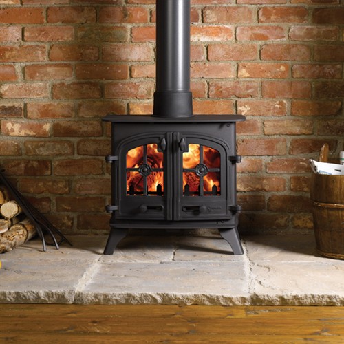 Yeoman Devon Wood Burning Stove (Double Door) - Hotprice.co.uk