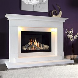 Collection by Michael Miller Aleesia Illumia Suite Fireplace Suite