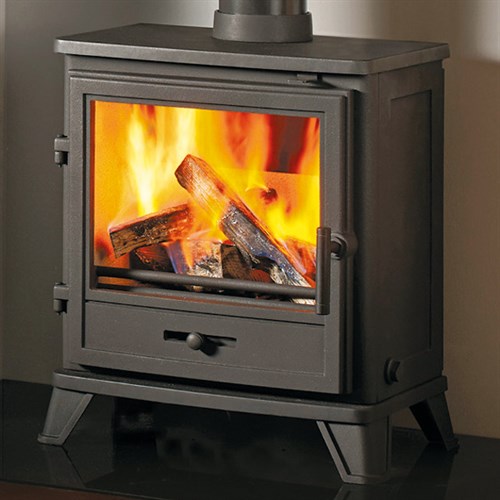 Penman Bassington Multi-Fuel Eco Stove - Black