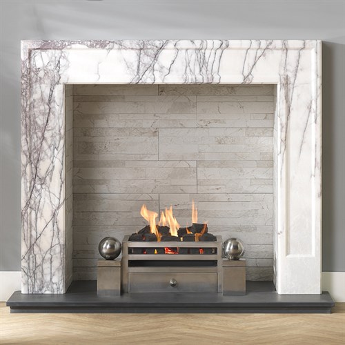 Penman Allora Lilac Marble Fireplace