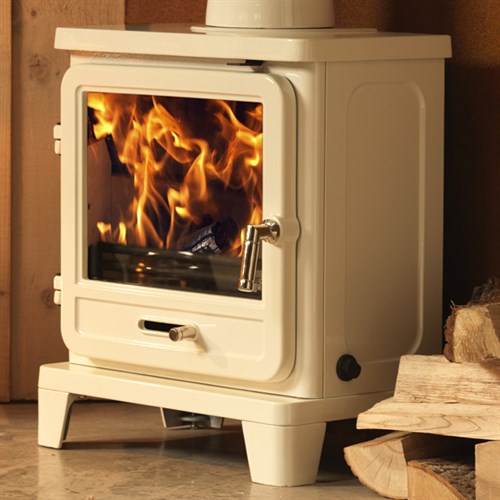 Penman Vega Edge 200SL Multi-Fuel Eco Stove - Warm White