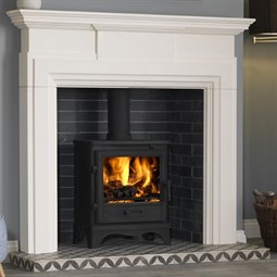 Penman Hadley Limestone Fireplace
