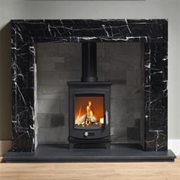 Penman Allora Nero Marble Fireplace