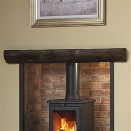 Gallery Geocast Rustic Dark Oak Effect Fireplace Beam