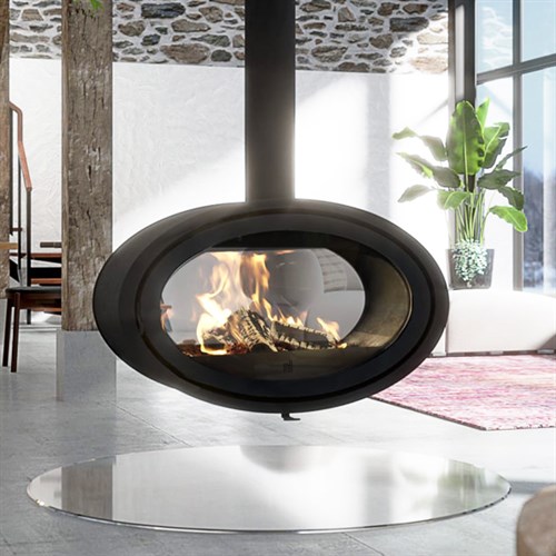 Dik Geurts Oval Wood Burning Stove