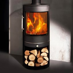 Chesneys Solstice 5WS Log Store Wood Burning Stove