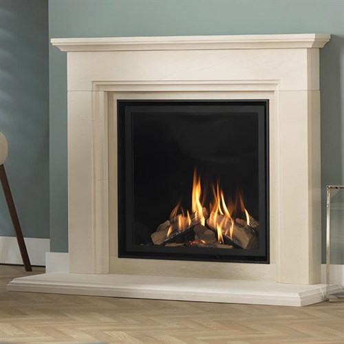 Wildfire Ravel 750 Asti Limestone Gas Fire Suite