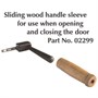 Sliding Wooden Handle Sleeve - 02299