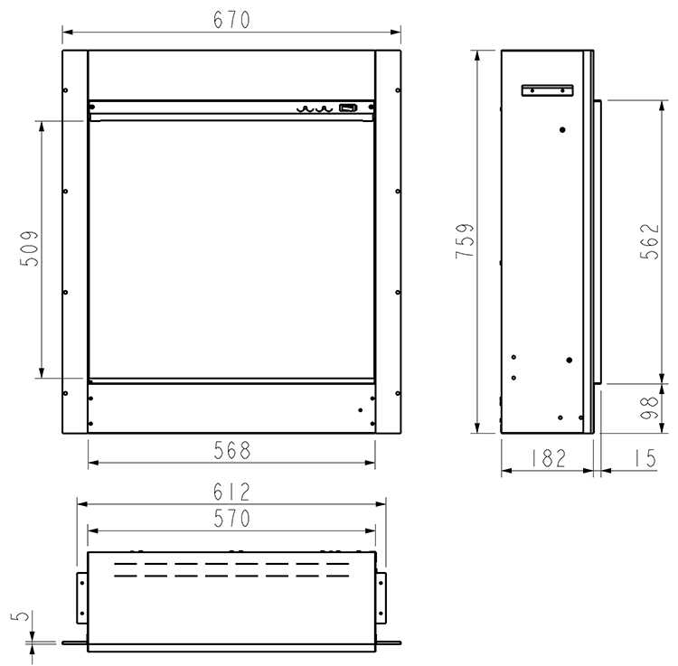 Celsi DLX 600XT Sizes