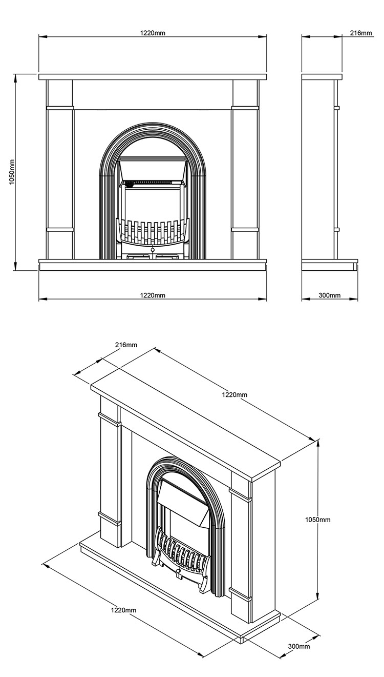 FLARE Broadwell Suite Sizes