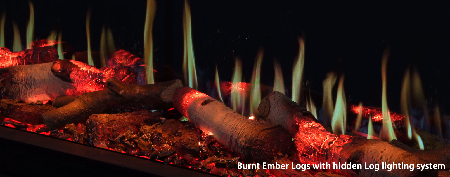 Onyx Fusion  Burnt Ember Lighting Standard Logs