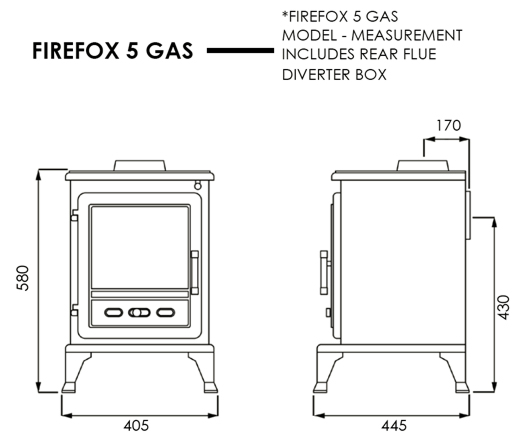 Gallery Firefox 5 Gas Stove - Hotprice.co.uk