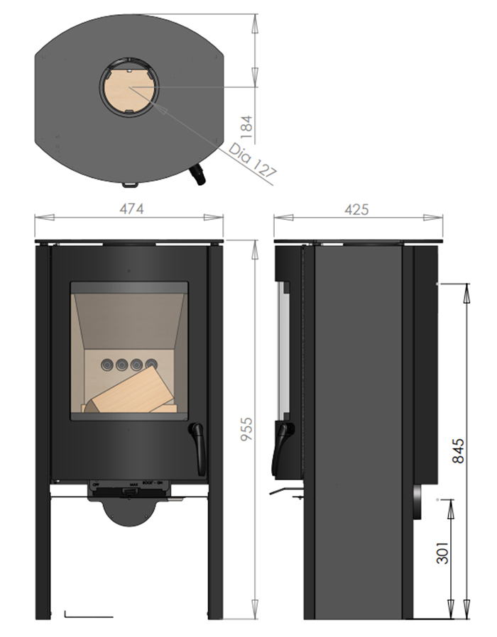 Go Eco Circulus Stove Sizes