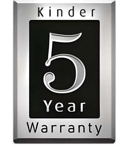 Kinder Fires 5 Year Warranty